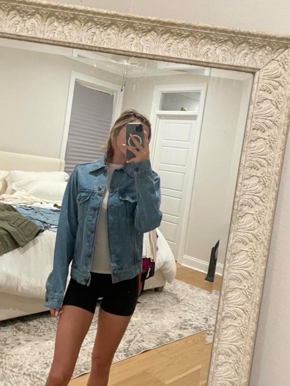 This Ain't My First Rodeo Patch Denim Jacket - Picture 3 of 3